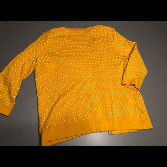 Talbots polka dot cardigan - Picture 3 of 3